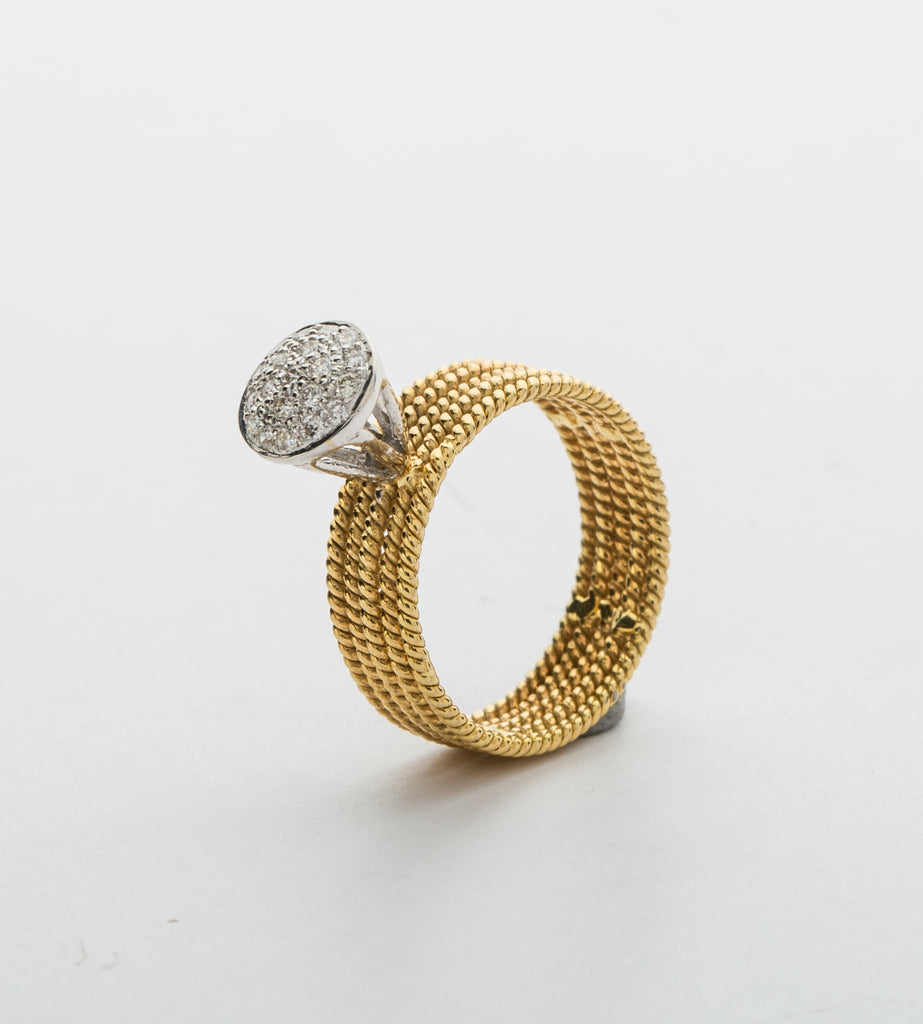 18k Kimber Diamond Ring