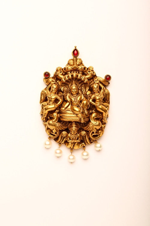 Vishnu-Garuda Nakshi Pendant
