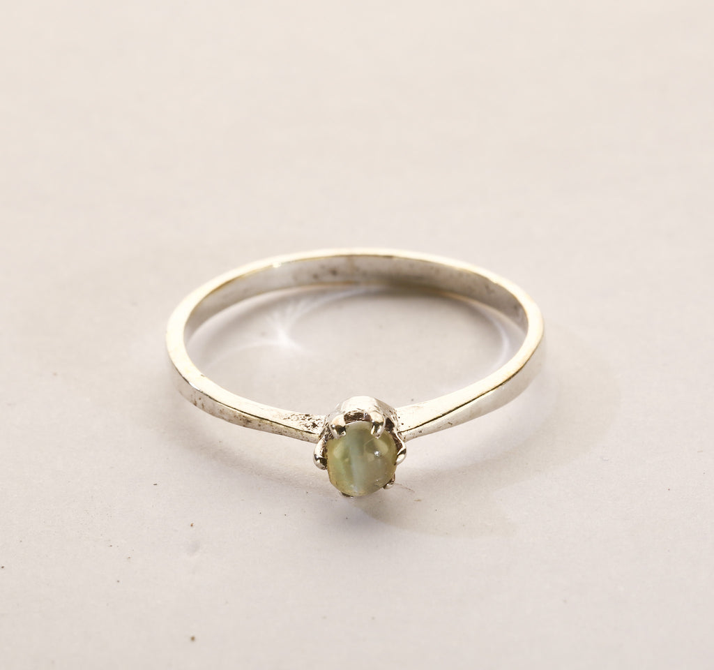 Cat's EyeSilver Ring