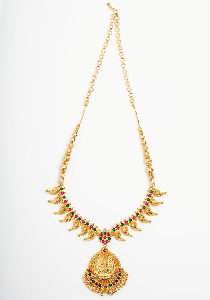 Divine Aura Fashion Temple Necklace