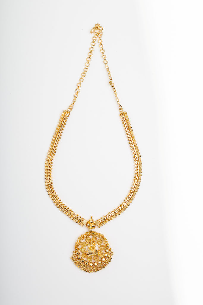Ethnic Style Fashion Temple Necklace