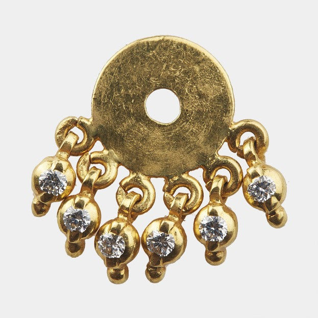 Lona Moon Diamond Earring Attachment