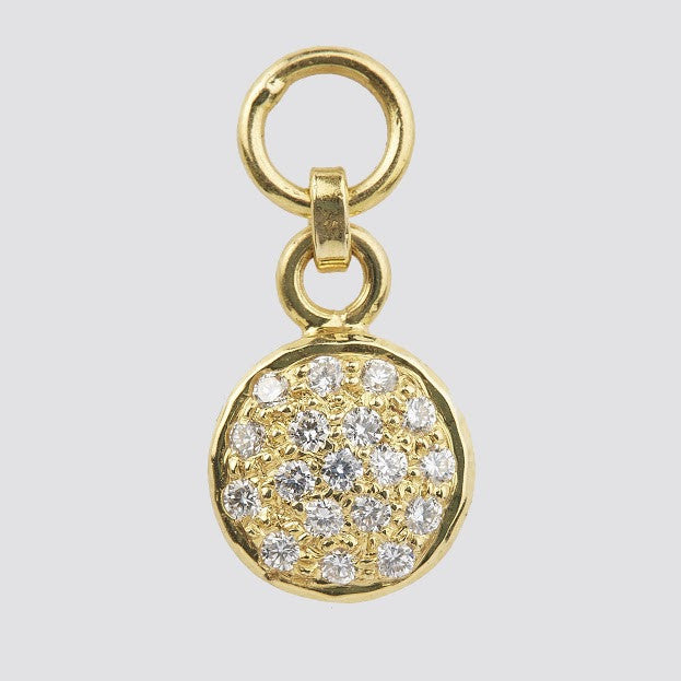 Jane Circular Diamond Earring Attachment