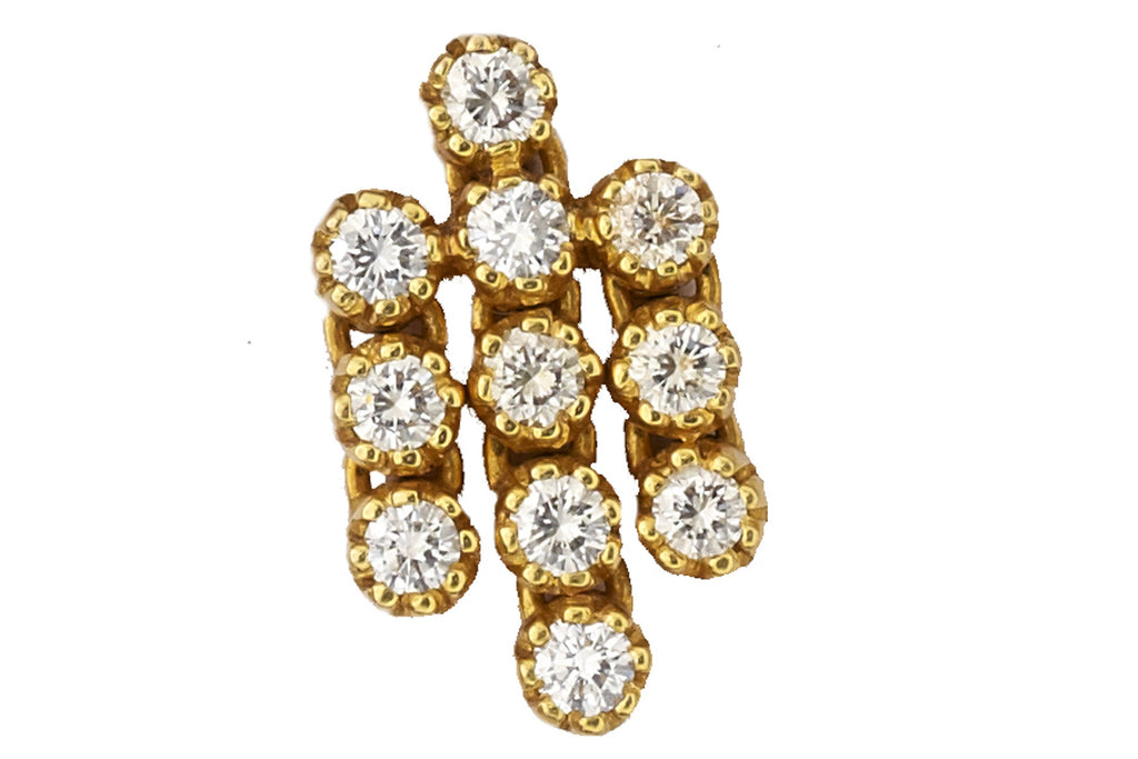 Three Verto Diamond Studs