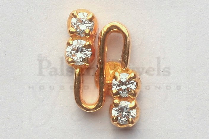 Icarus Curve Diamond Studs
