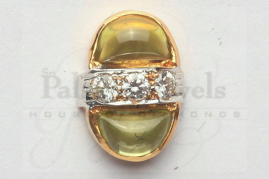 Pina Oval Diamond Studs