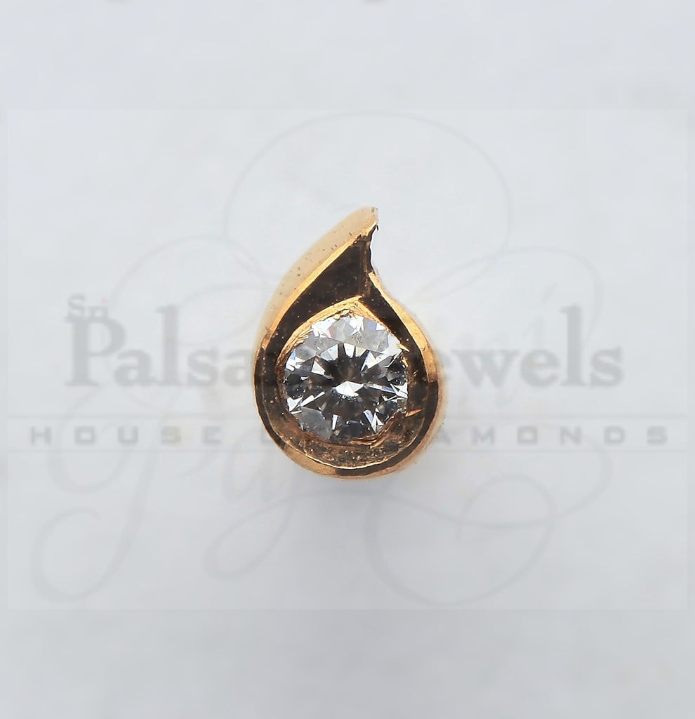 Dazzling Stone Diamond Nose Pin