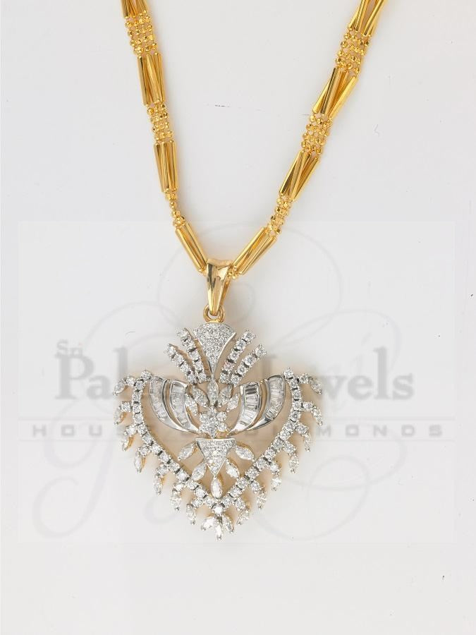 Galle Diamond Pendant