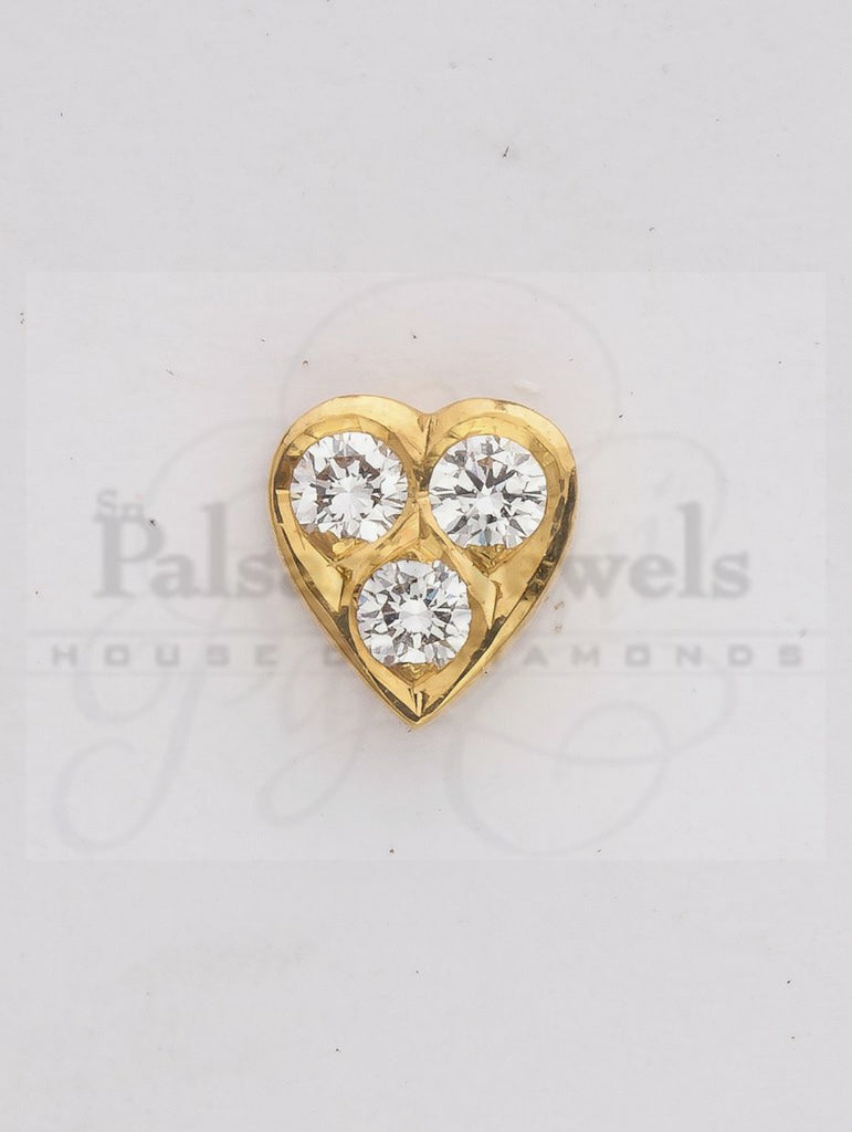 Petit Heart Diamond Studs