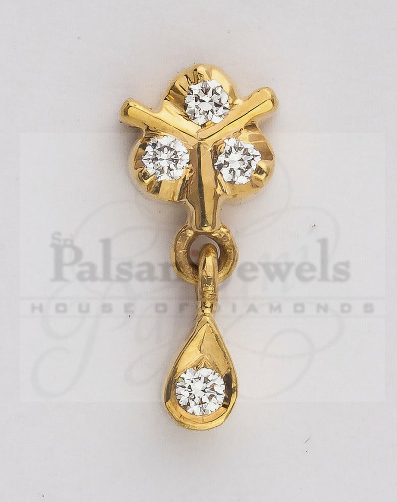 Arch Dangle Diamond Studs