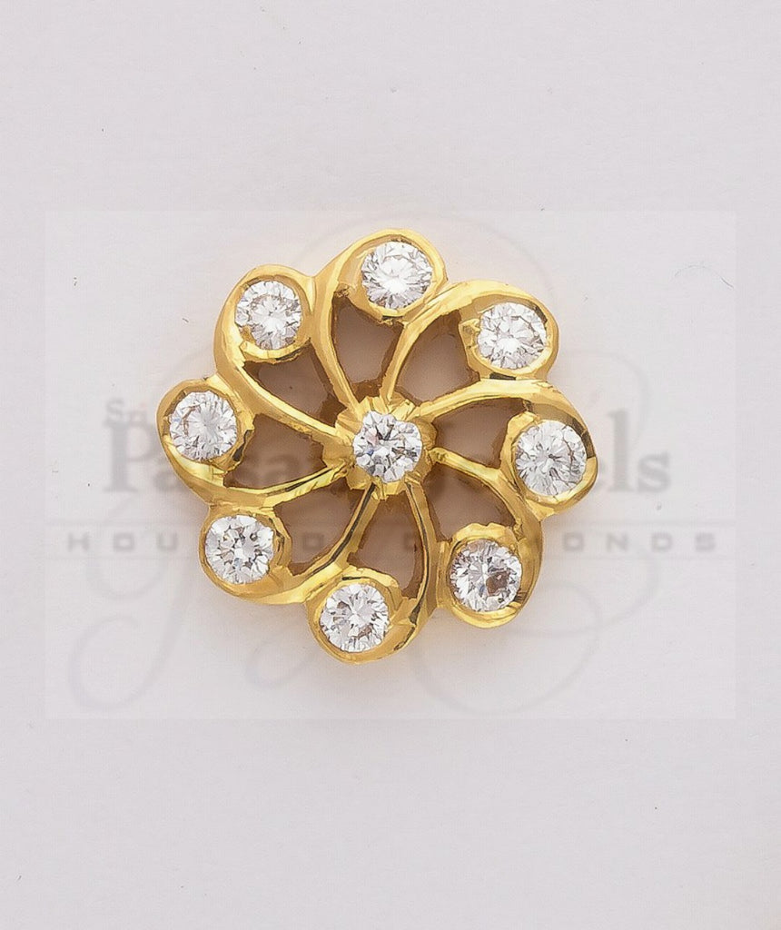 Amy Floral Diamond Studs