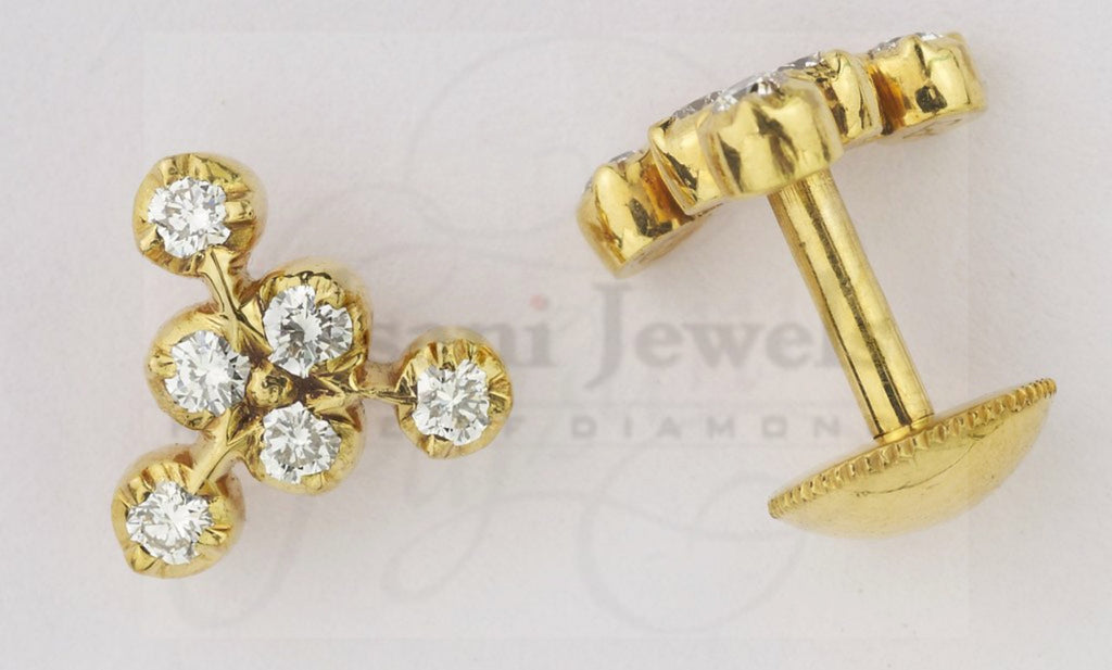 Tri Pais Diamond Studs