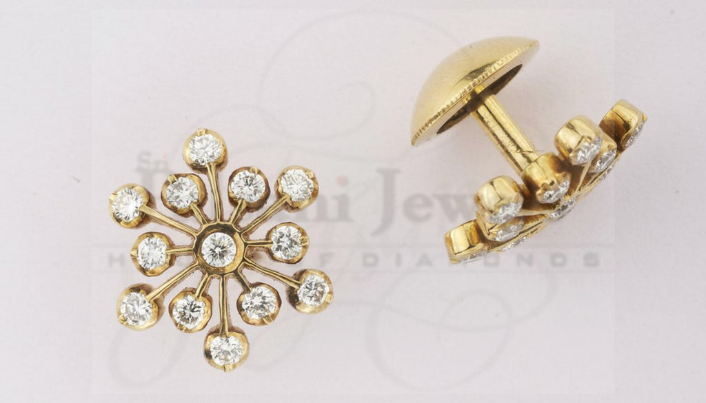 Mili Pointer Diamond Studs