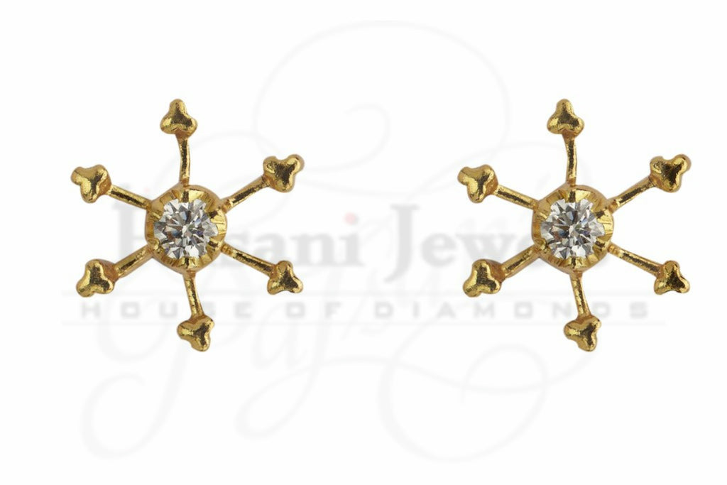 Hana Pointer Diamond Studs