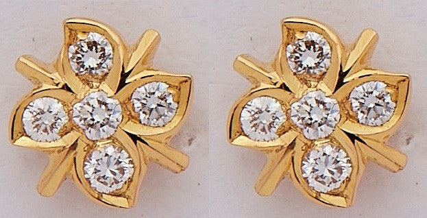 Sparkle Five Stone Diamond Studs