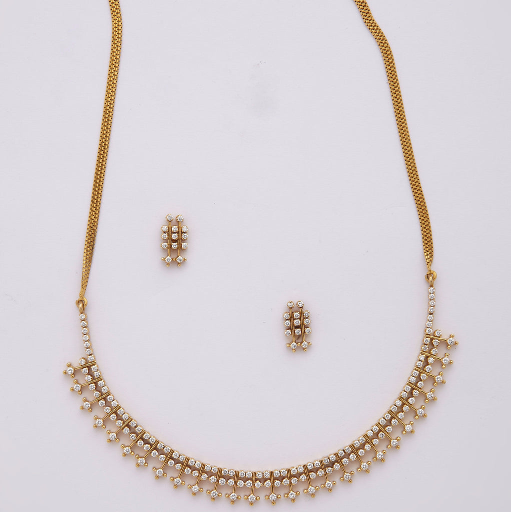 Ilona Diamond Necklace Set
