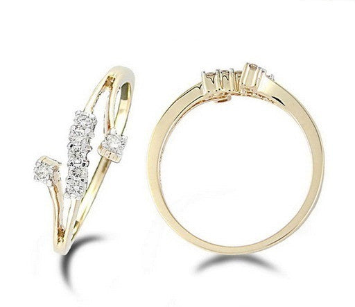 Pretty Zing Light Weight Diamond Ring