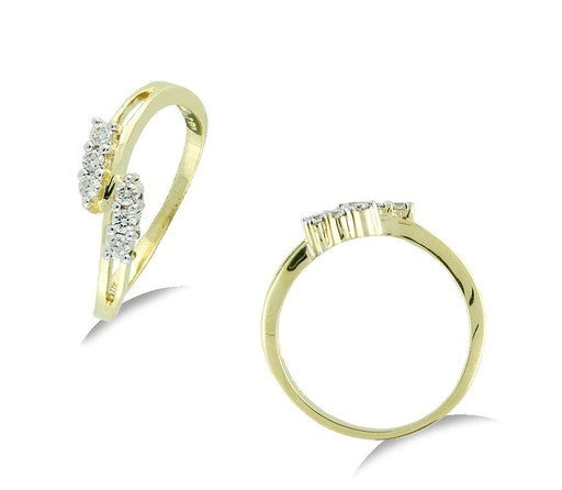 Shiny Zing Light Weight Diamond Ring