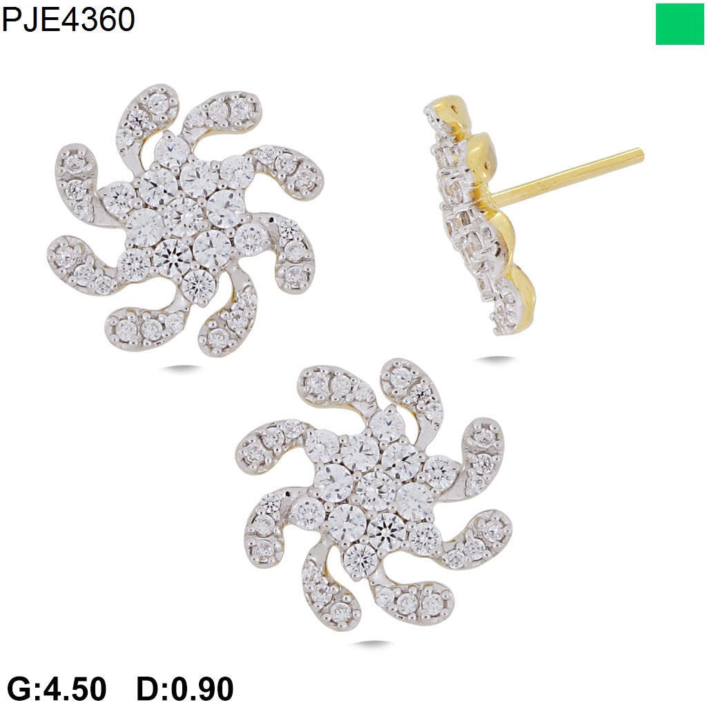 Halo Jazz Light Weight Diamond Earring