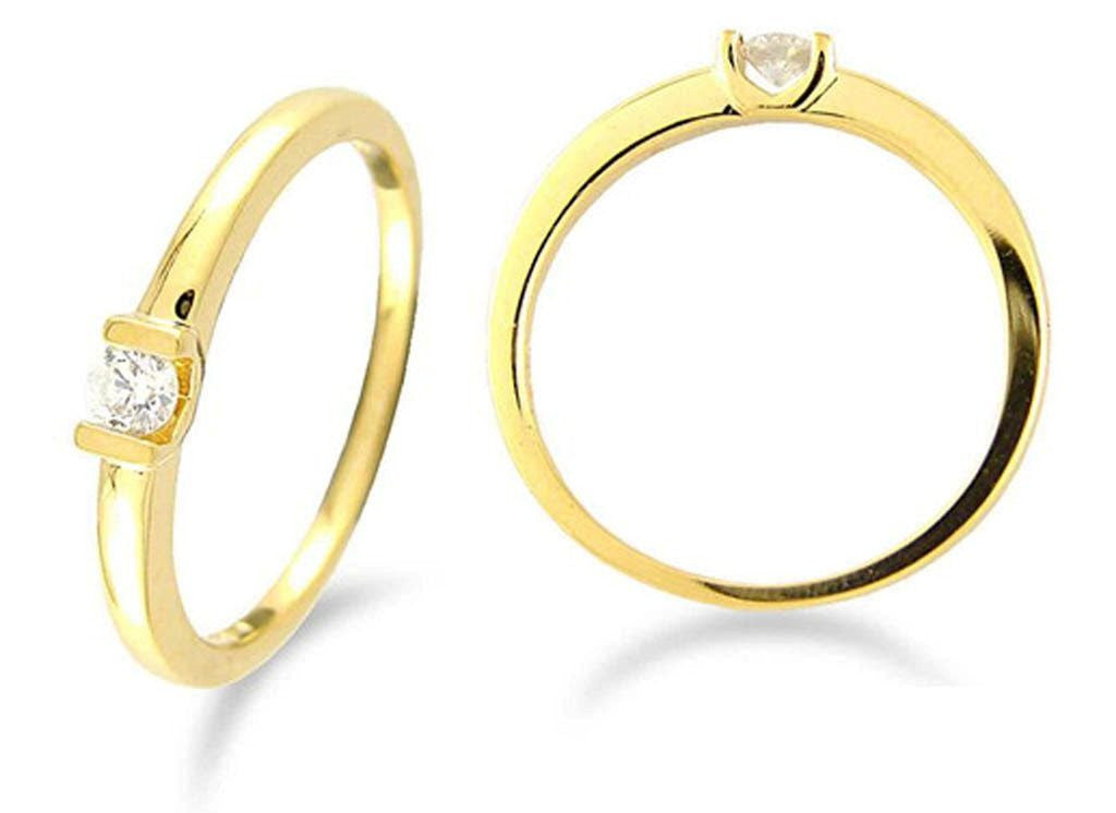 Center U Bound Light Weight Diamond Ring