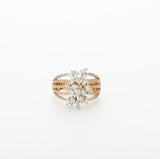 18K Lisha Diamond Ring