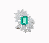 Azure Royal Diamond Ring
