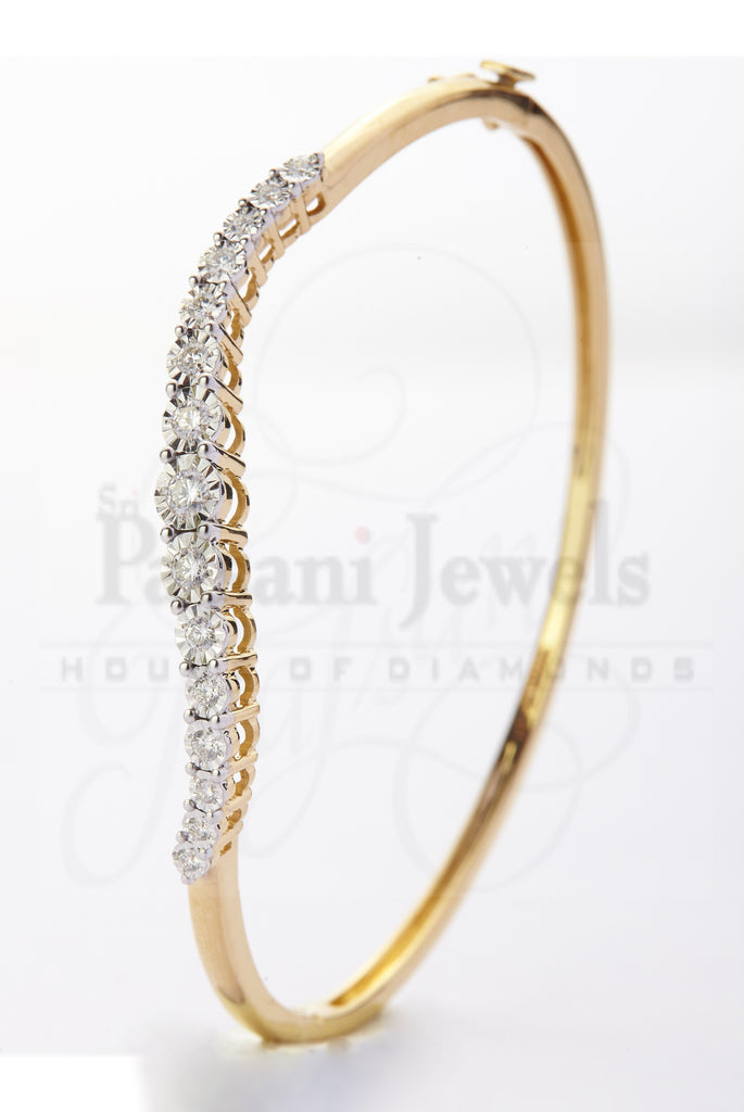 Kricia Curve Diamond Bracelet