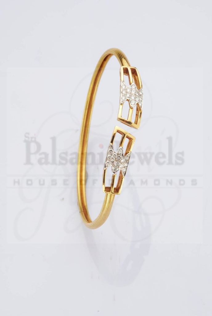 Ornate Curve Diamond Bracelet