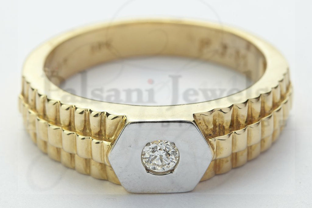 18K Demetria Diamond Ring