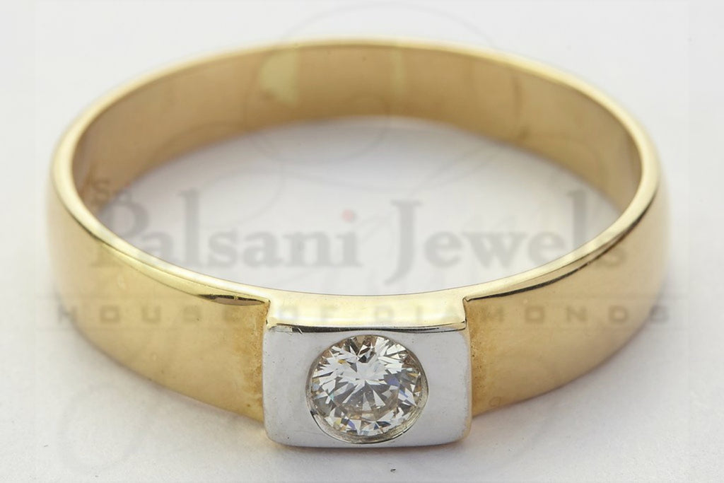 18K Alina Single Stone Diamond Ring