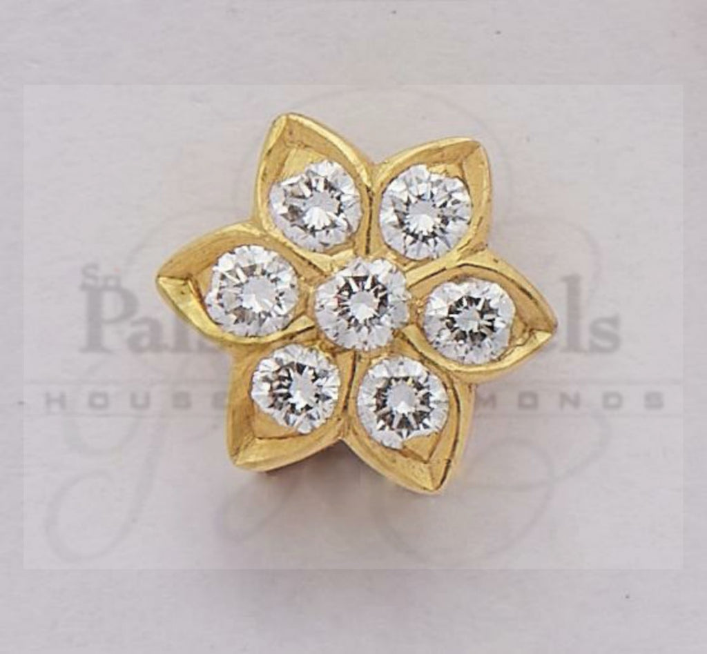 PC Jeweller The Panna 18KT Yellow Gold  Diamond Earring  Amazonin  Fashion
