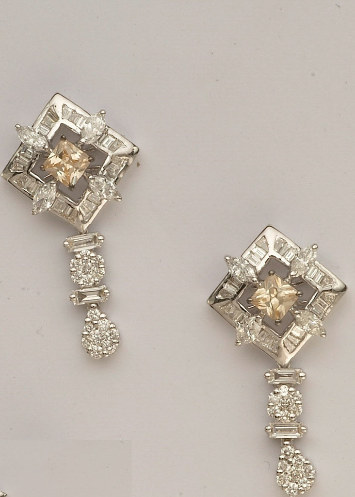 Delta Shine Diamond Earrings
